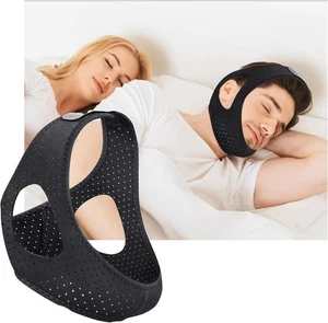 Yamus Anti Snoring Chin Strap - Air Flow Jaw Strap for Women, Men - Picture 1 of 7