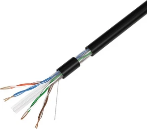 500FT CAT6 Outdoor Ethernet Cable 23AWG Solid UTP Direct Burial Network Wire - Picture 1 of 6