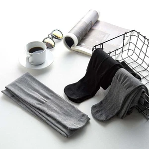  Pantalones finos de algodón peinado a presión resisten pilling levantamiento caderas pantimedias (ligeros - Imagen 1 de 11