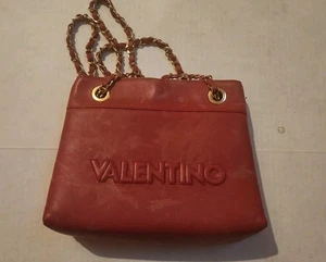 Valentino Handtasche Geldbeutel Tasche Leder rosa Bilder ansehen echt zwei Fächer - Bild 1 von 9