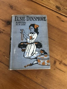 Elsie Dinsmore by Martha Finley 1913 M.A. Donohue Antique Childrens Book HC - Picture 1 of 6
