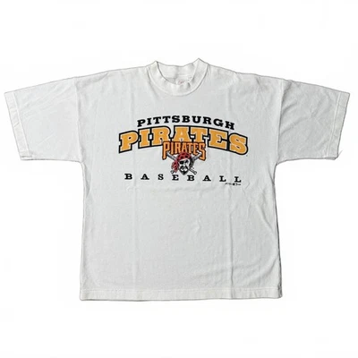Camiseta deportiva de béisbol MLB de los Piratas de Pittsburgh de la década de 1990 vintage L Foto 1 de 4
