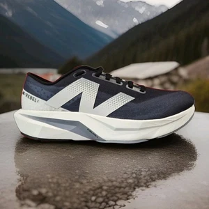 Men's New Balance Fuelcell Rebel V4 Running MFCXLK4 Black/Grey - Picture 1 of 5