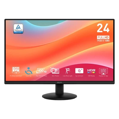 MSI PRO MP242L 24" IPS Full HD 100Hz 1ms HDMI Monitor - Image 1 of 4