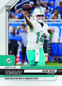 Quinn Ewers GRADED GEM-MT 10 2025 PANINI INSTANT ROOKIE CARD #24 Presale - Picture 1 of 5