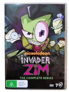 Invader Zim Die komplette Serie DVD 2025 7-Disc Animierte SciFi Komödie Region 4 - Bild 1 von 5