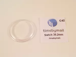 For SWATCH Watch Replacement Plexi-Glass Crystal 39.2mm No Date Spare Part C42 - Picture 1 of 1