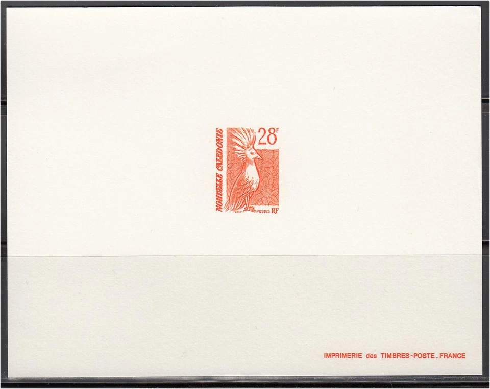 New Caledonia Sc589 Local Bird, Kagu, Deluxe Proof - Image 1 of 1