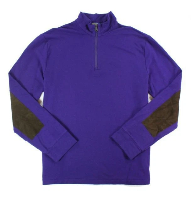 $185 Polo Ralph Lauren Men's French Terry Mockneck Pullover, wimbledon, Size sm - Image 1 of 1