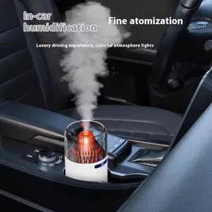 AIR HUMIDIFIER WIRELESS Portable - Car or Home Air Freshener Aromatherapy 360ML - Picture 1 of 4