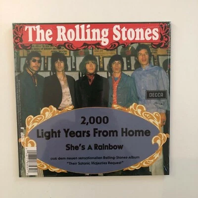 Rolling Stones - 2,000 Light Years From Home / She's A Rainbow (7", Single, Mono - Image 1 of 2