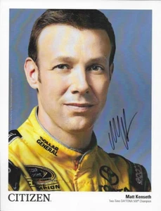 SIGNED 2015 MATT KENSETH "CITIZEN WATCH" #20 NOT 2018 NASCAR SPRINT CUP POSTCARD - Picture 1 of 1