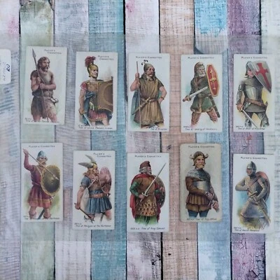 John Player &Sons Cigarette Cards Full Set 1909 Arms and Armour - Image 1 of 4