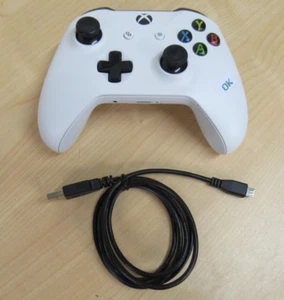 Original Microsoft Wireless Controller XBOX One XONE Windows Model 1708 weiß - Picture 1 of 6
