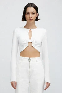 SIGNIFICANT OTHER Audrey Top - Ivory Size 12 - Picture 1 of 3