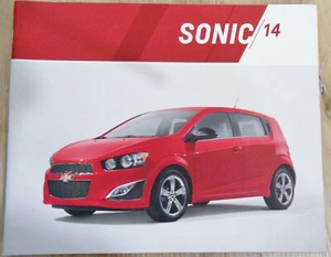2014 Chevrolet Sonic 32-page Original Car Sales Brochure Catalog - RS - Picture 1 of 12