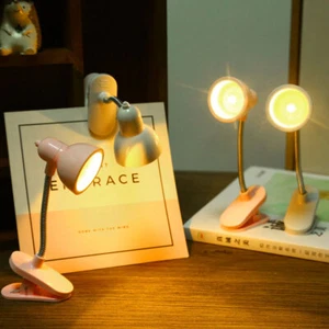 Mini Book Light LED Clamp Reading Lamp Night Light Book To Read Bedside Table - Picture 1 of 12