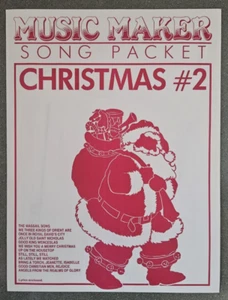 Music Maker Lap Harp Song Packet Christmas #2 - 12 Songs + Lyrics, Very Nice - Picture 1 of 3