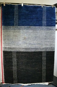 4'2" x 6'2" ft. Gabeh Hand Knotted Colorful Area Wool Oriental Rug - Picture 1 of 7