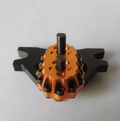 Metall Verteilergetriebe 1:1 für 1/14 ferngesteuerte Sattelzugmaschine Modell - Bild 1 von 4