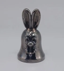 Campana de Pascua metal conejo pies de clavija - Imagen 1 de 12