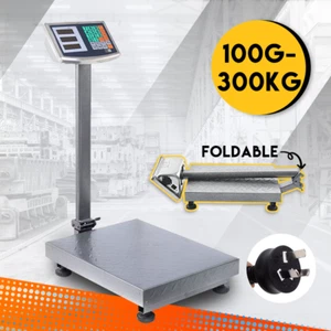 300kg Electronic Digital Platform Scales Commercial Postal Shop Scale Weight - Picture 1 of 11