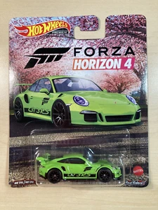 Hot wheels premium Porsche 911 GT3 RS Forza Horizon 4 on Real Riders new on card - Picture 1 of 7