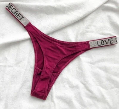 Mujeres-Sexy Tanga Corte Alto Tanga T-back Ropa Interior Bragas-Lingeras Prendas para dormir Foto 1 de 4