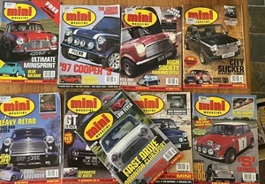 MINI MAGAZINE UK 1997 9 Issues bulk Cooper S Clubman Moke - Picture 1 of 1