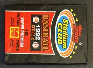 1992 Topps Stadium Club Pack Tom Lampkin Padres Reggie Jefferson Rookie Indians - Picture 1 of 2