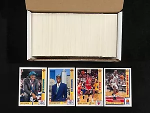 1991-92 Upper Deck Basketball Complete Set (1-500) Mutombo / Johnson RC's - Picture 1 of 10
