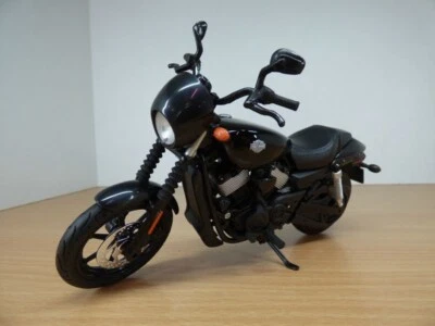 MOTO HARLEY DAVIDSON STREET 750 noir 1/12 - Immagine 1 di 4