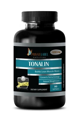 新陈代谢助推器 TONALIN 1250 毫克 tonalin cla 脂肪燃烧器 适合男性和女性 90 软 — 第 1/4 张图片