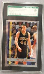 Austin Croshere Pacers Providence 1997 Topps Chrome Rookie Card #137 SGC 96 Mint - Picture 1 of 2