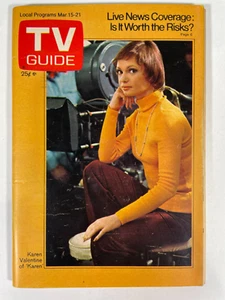 1975 TV GUIDE Karen Valentine NY Metro Edition - Picture 1 of 2