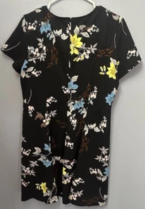 Womans XL Apt.9 Floral Shirt Dress - Picture 1 of 3
