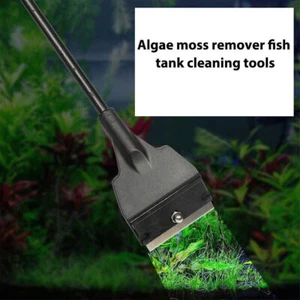 Aquarium Fish Tank Algae Scraper with 5 Blades Aquatic Water Plant Grass Cleaner - Picture 1 of 6