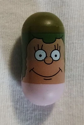 VINTAGE RETIRED SPIN MASTER 2004 THE SIMPSONS MIGHTY BEANZ NUMBER 19 JANEY BEAN - Image 1 of 4