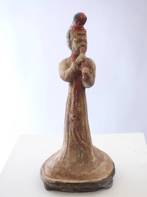 Antigua estatuilla funeraria asiática mística poderosa misteriosa circa200 a.C. Foto 1 de 4