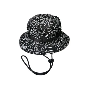 Neff Bucket Hat Smiley Face Allover Print Mens One Size Golf Fishing Unisex OSFM - Picture 1 of 7