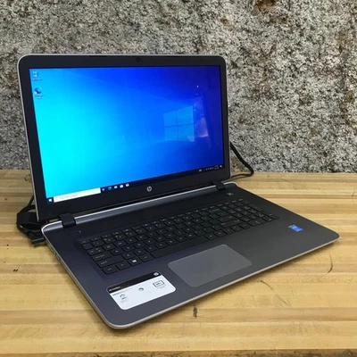 HP Pavilion 17-g161us 17.3" Touch Laptop i3-5020U 6GB RAM 1TB HDD Windows 10 Pro - Image 1 of 4