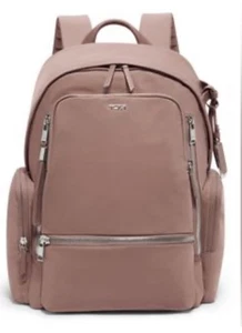 BORSA ZAINO TUMI CELINE MALVA NUOVA $395 - Foto 1 di 11