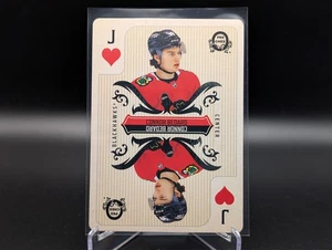 2024-25 O-Pee-Chee CONNOR BEDARD Jack of Hearts Playing Card Chicago Blackhawks - Picture 1 of 2