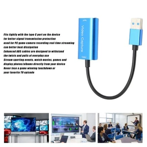 Video Capture Card Usb3.0 4K Hd Multimedia Interface Capturer To Usb For Str IDM - Afbeelding 1 van 12