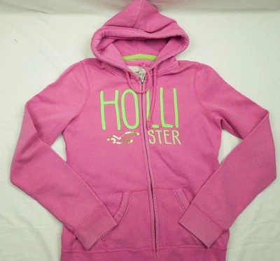 CAPUCHE FEMME HOLLISTER ZIP COTON POLYESTER TAILLE M - Photo 1/4