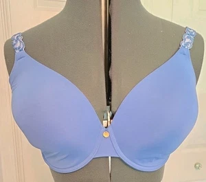 Natori Damen Blau Pure Luxe Stretch Full Fit Bügel Kontur BH Größe 34G - Bild 1 von 7