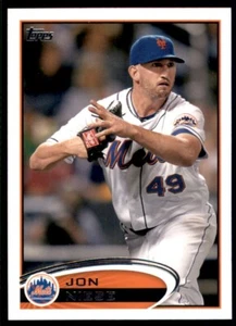 2012 Topps Baseball #49 Jon Niese - Imagen 1 de 4