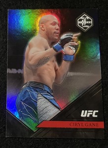 Ciryl Gane Limited ✨ 2023 Panini UFC Chronicles #201 SP
