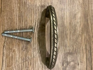 Cosmas 4114WN Schrankzug verwittertes Nickel Seil, 3 Zoll Abstand - Bild 1 von 5