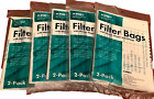 Lot of 5 Kirby Filter Bag 2-Packs F Style / Twist Style 10 total NEW